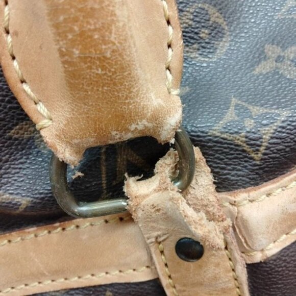 119279BO (L3) Louis Vuitton Travel Bag Sac Chaussures 55 Brown Monogram - Picture 6 of 9